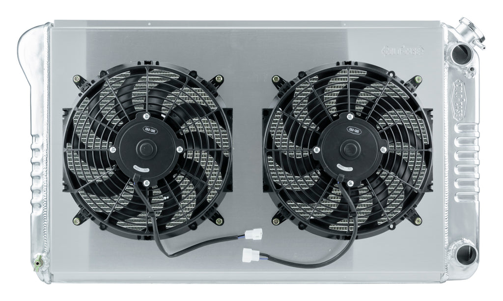70-81 Camaro/Firebird LS Swap Aluminum Performance Radiator And 12 Inch Fan Kit Cold Case Radiators