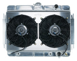64-65 Chevelle / El Camino Aluminum Radiator And Dual 12 Inch Fan Kit AT Cold Case Radiators  -  COLD-CASE Radiators CHE541AK