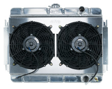 Load image into Gallery viewer, 64-65 Chevelle / El Camino Aluminum Radiator And Dual 12 Inch Fan Kit MT Cold Case Radiators