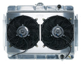 64-65 Chevelle / El Camino Aluminum Radiator And Dual 12 Inch Fan Kit MT Cold Case Radiators  -  COLD-CASE Radiators CHE541K