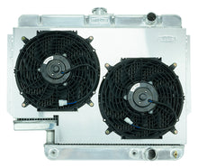 Load image into Gallery viewer, Impala Radiator 61-65 Impala 500 Box Aluminum Performance Radiator and Dual 12 Inch Fans Kit Cold Case Radiators