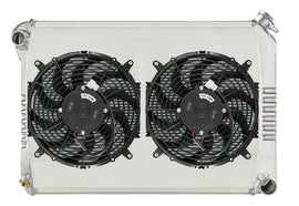 68-79 Nova Big Block Dual 12 Inch Fans Manual Trans Cold Case Radiators
