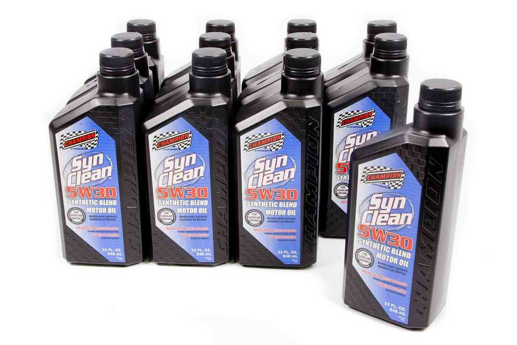 5w30 Syn-Blend Oil Oil 12x1Qt - Champion Oil 4231H/12