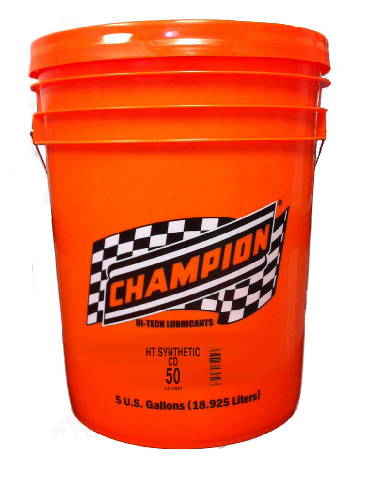 Synthetic HTS CD 50  API MT-1/GL-5 - Champion Oil 4316D