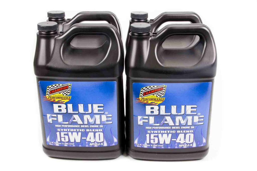 15w40 Syn-Blend Diesel Oil 4x1 Gallon - Champion Oil 4358N/4