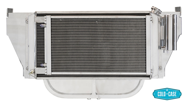 57 Chevy LS Swap Radiator Support Kit w/AC Cold Case Radiators