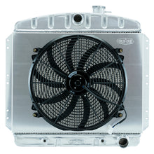 Load image into Gallery viewer, 49-54 Chevy Car Aluminum Performance Radiator and 16 Inch Fan Kit Cold Case Radiators