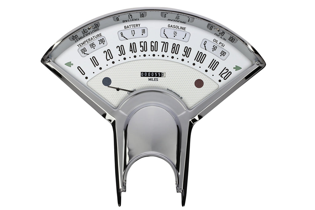 Bel Era Gauge Set White - Classic Instruments BET00W