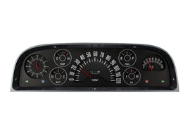 60-63 Chevy Truck Gauge Set Black - Classic Instruments CT60B