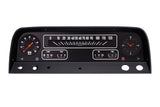 64-66 Chevy Truck Cluster Black - Classic Instruments CT64B