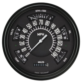 66-77 Ford Bronco Black - Classic Instruments FB66B