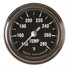 Load image into Gallery viewer, Hot Rod Temperature Gaug e 2-1/8 Full Sweep - Classic Instruments HR126SLF-04
