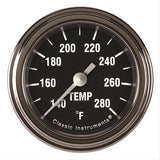 Hot Rod Temperature Gaug e 2-1/8 Full Sweep - Classic Instruments HR126SLF-04