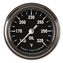 Load image into Gallery viewer, Hot Rod Oil Temp 2-1/8 Full Sweep - Classic Instruments HR128SLF