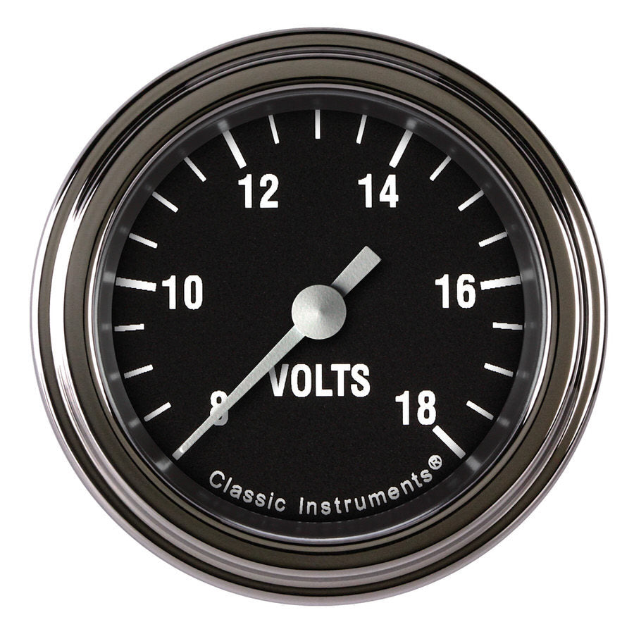 Hot Rod Volt Gauge 2-1/8 Full Sweep - Classic Instruments HR130SLF