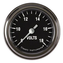 Load image into Gallery viewer, Hot Rod Volt Gauge 2-1/8 Full Sweep - Classic Instruments HR130SLF