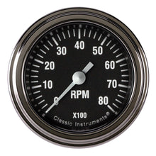 Load image into Gallery viewer, Hot Rod Tachometer 2-1/8 Full Sweep - Classic Instruments HR183SLF