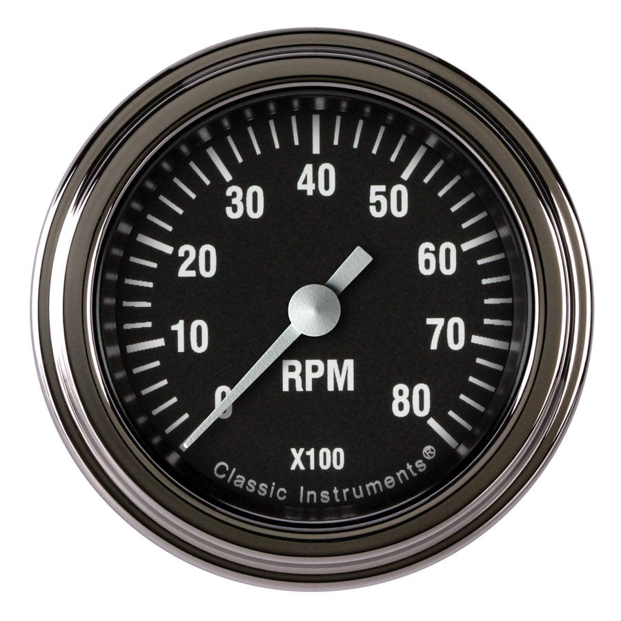 Hot Rod Tachometer 2-1/8 Full Sweep - Classic Instruments HR183SLF