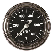 Load image into Gallery viewer, Hot Rod Cylinder Head Temp 2-1/8 Full Sweep - Classic Instruments HR197SLF