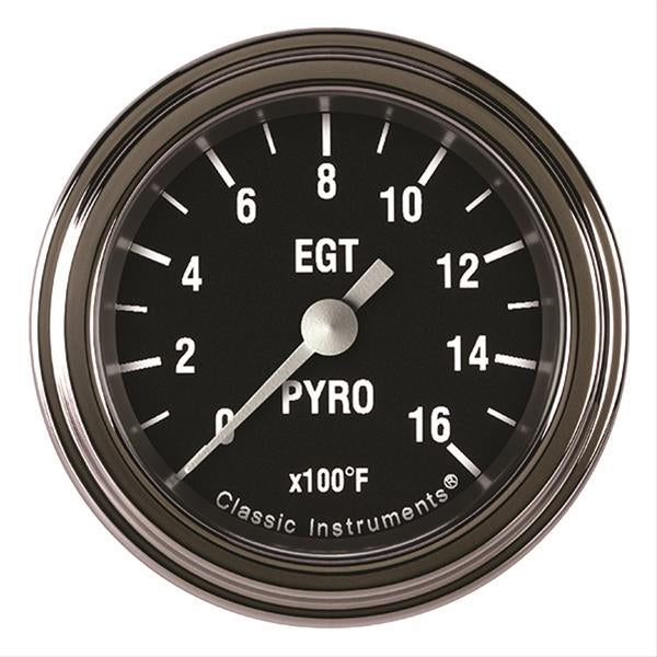 Hot Rod Pyrometer 2-1/8 Full Sweep - Classic Instruments HR198SLF
