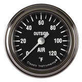 Hot Rod Outside Air 2-1/8 Full Sweep - Classic Instruments HR199SLF