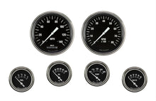 Load image into Gallery viewer, Hot Rod 6 Gauge Set 2-5/8 Short Sweep - Classic Instruments HR251SLF