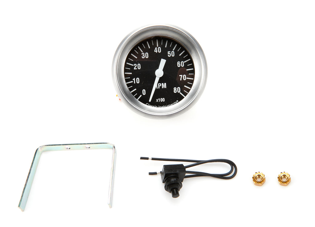 Hot Rod Tachometer 2-5/8 Full Sweep - Classic Instruments HR383APF