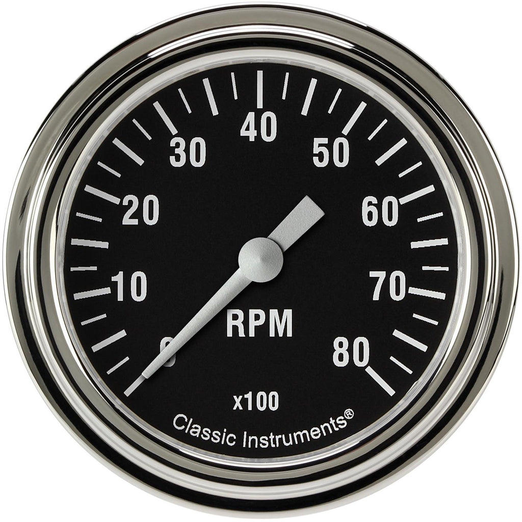 Hot Rod Tachometer 2-5/8 Full Sweep - Classic Instruments HR383SLF