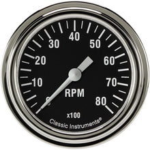 Load image into Gallery viewer, Hot Rod Tachometer 2-5/8 Full Sweep - Classic Instruments HR383SLF