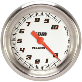 Classic Instruments Performance style bezel Aluminum, 10,000 RPM