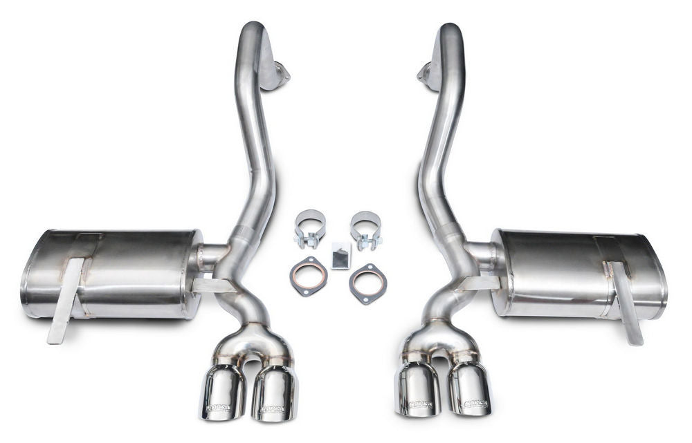 97-04 Corvette 5.7L Axle Back Exhaust Kit - Corsa Performance 14132