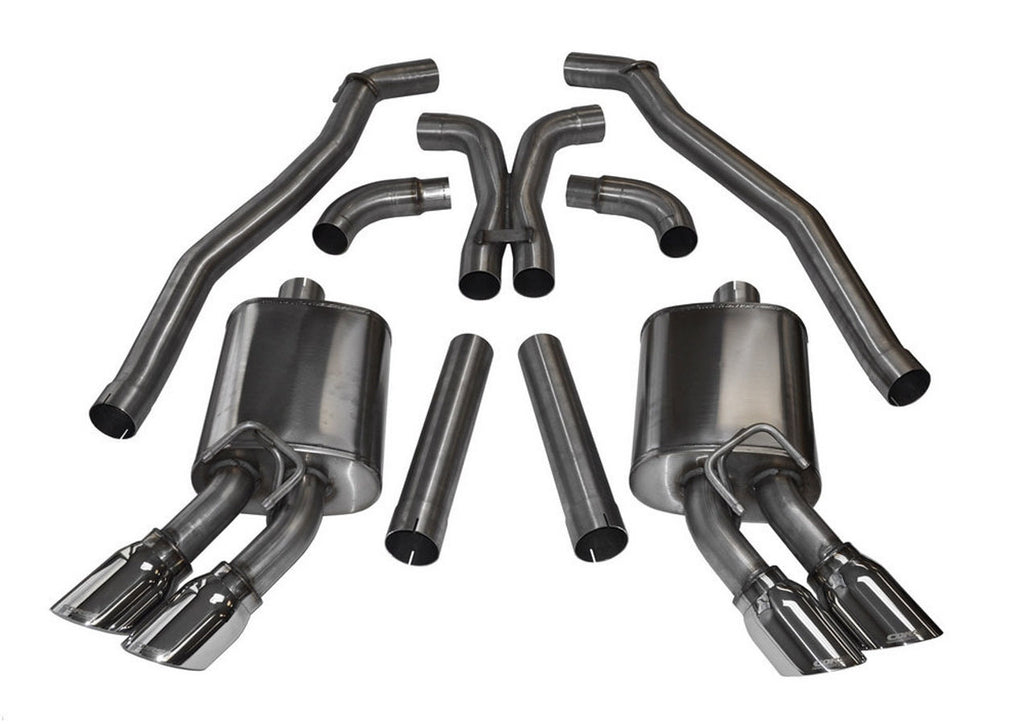 Exhaust Cat-Back e - 3.0in Cat-Back + X-P - Corsa Performance 14971