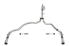 Load image into Gallery viewer, Corsa Performance 3.0in. Dual Rear Exit Catback Exhaust System with Flat Cut 4.0in. Dual Wall Tips