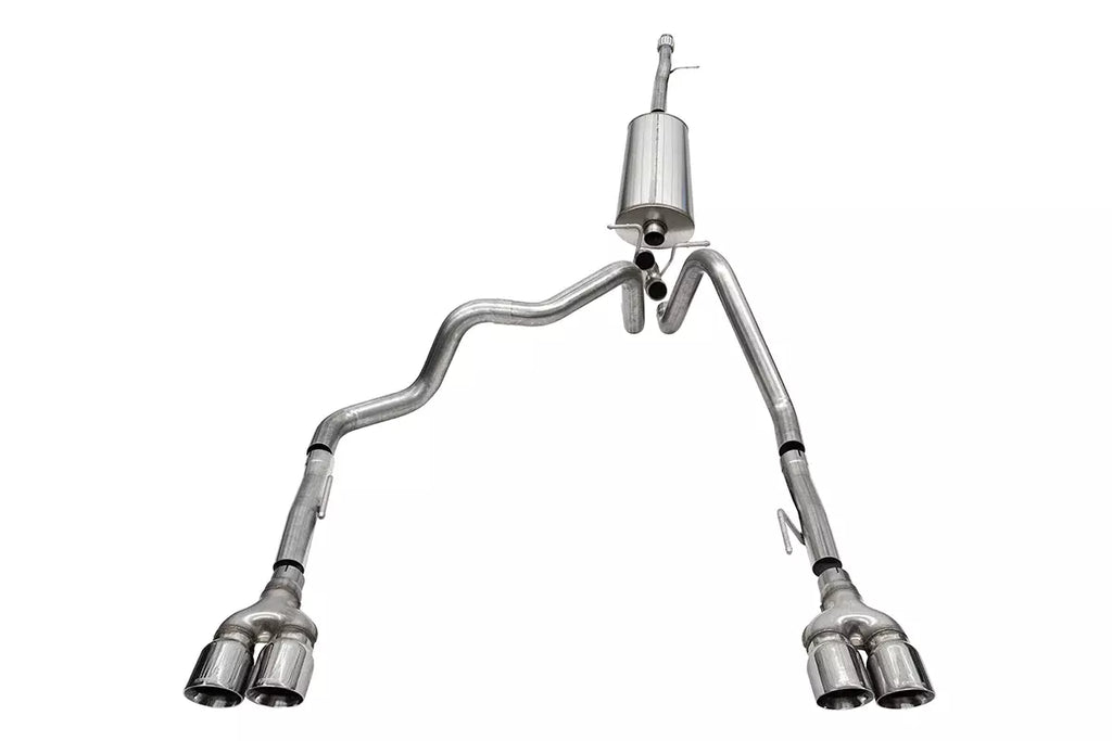 19-  Silverado 1500 6.2L Cat Back Exhaust - Corsa Performance 21200