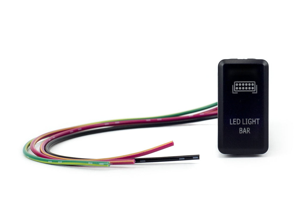 Toyota OEM Style LED Light Bar Switch Blue Cali Raised LED