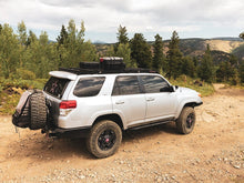 Load image into Gallery viewer, 10-21 4Runner Premium Roof Rack 42 in White Dual Row Combo Beam LED Light Bar Blue Backlight Short Cut Outs and Light Kit Cali Raised LED