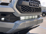 16-21 Tacoma 32 Inch Lower Bumper Hidden LED Light Bar Kit 5D Optic 32 inch OSRAM LED Bar Combo Beam Bumper Light Bar Blue Backlight Small Cali Raised LED - Cali Raised LED CR2841