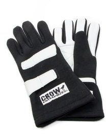 crow safety Gloves XL Black Nomex 2-Layer Standard