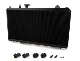 Radiator 92-00 Honda Civic w/ K-Swap Black - CSF Cooling - Racing & High Performance Division 2850KB