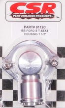 Load image into Gallery viewer, CSR Performance BBF Swivel Thermostat Housing - Clear
