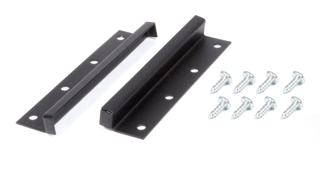 Gutter-less Mount Kit Black Powder Coat - Carr 220051