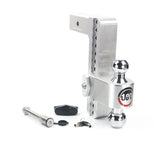 180 Hitch - Drop Hitch w/Chrome Combo Ball - 10