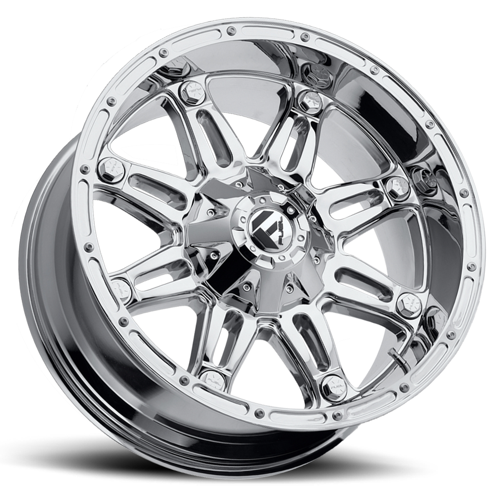 Aluminum Wheels 18X9 Hostage D530 5 On 139.7/5 On 150 Chrome 110.3 Bore 20 Offset Fuel Off Road Wheels