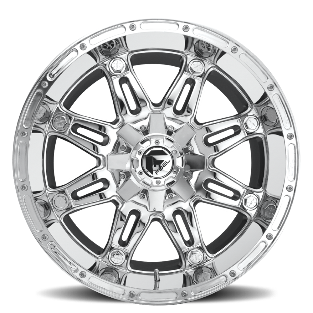 Aluminum Wheels 18X9 Hostage D530 5 On 139.7/5 On 150 Chrome 110.3 Bore 20 Offset Fuel Off Road Wheels