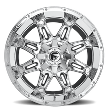 Load image into Gallery viewer, Aluminum Wheels 18X9 Hostage D530 5 On 139.7/5 On 150 Chrome 110.3 Bore 20 Offset Fuel Off Road Wheels