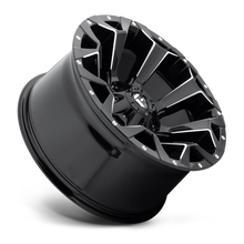 Load image into Gallery viewer, Aluminum Wheels 17X9 Assault D546 5 On 139.7/5 On 150 Matte Black Milled 110.3 Bore 1 Offset 8 Spoke Fuel Off Road Wheels