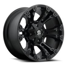 Load image into Gallery viewer, Aluminum Wheels 17X10 Vapor D560 6 On 135/6 On 139.7 Matte Black 106.4 Bore -18 Offset Fuel Off Road Wheels