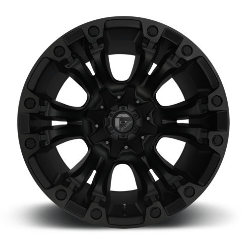Aluminum Wheels 17X10 Vapor D560 6 On 135/6 On 139.7 Matte Black 106.4 Bore -18 Offset Fuel Off Road Wheels