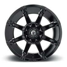 Load image into Gallery viewer, Aluminum Wheels 20X10 Coupler D575 5 On 114.3/5 On 127 Gloss Black 78.1 Bore -24 Offset 8 Spoke Fuel Off Road Wheels