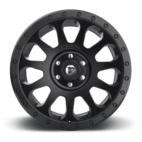 Aluminum Wheels 16X8 Vector D579 5 On 114.3 Matte Black 72.6 Bore 20 Offset Fuel Off Road Wheels